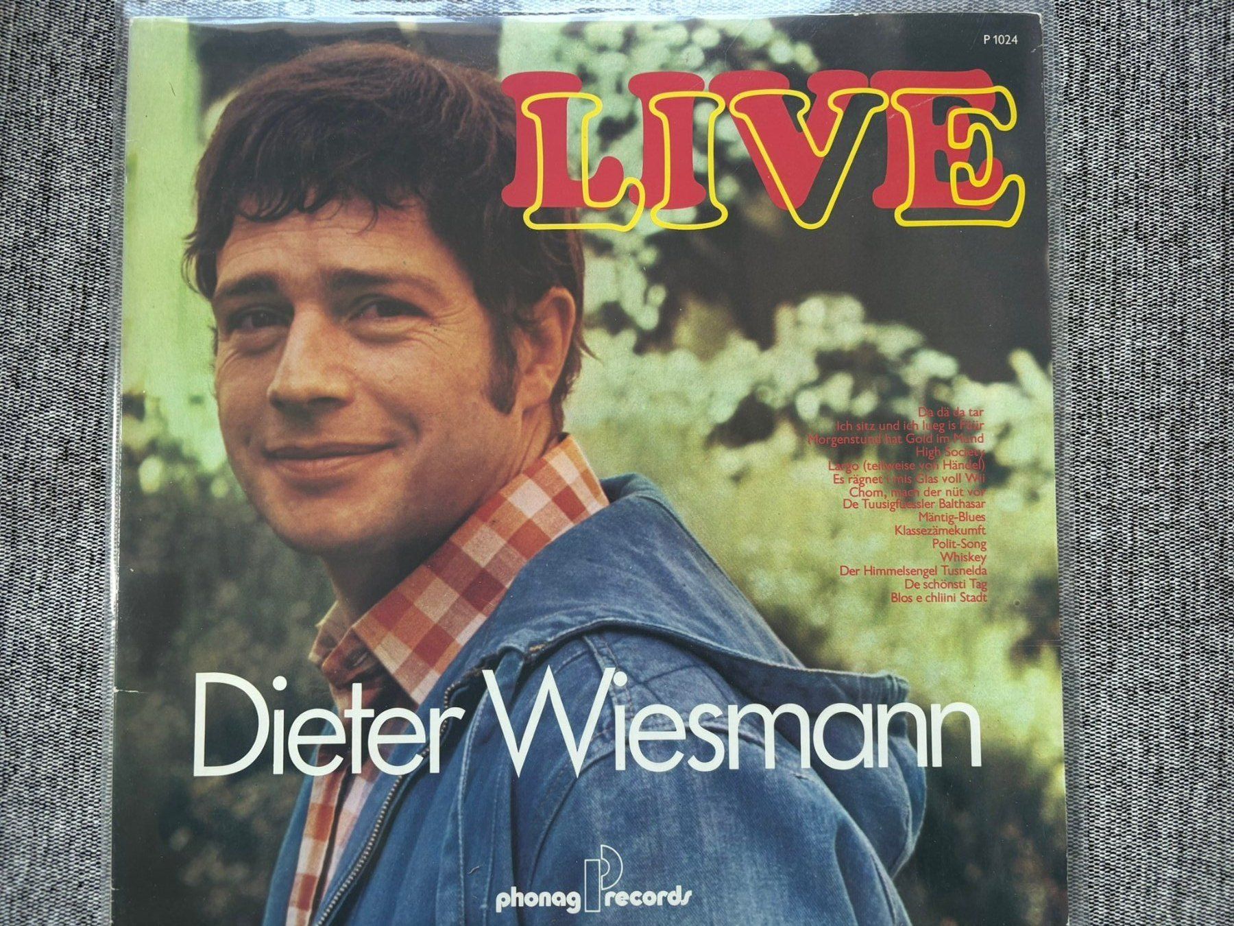 Schallplatten: Dieter Wiesmann - Live - CH - 1978 – Gebraucht aus Zofingen von Bigron