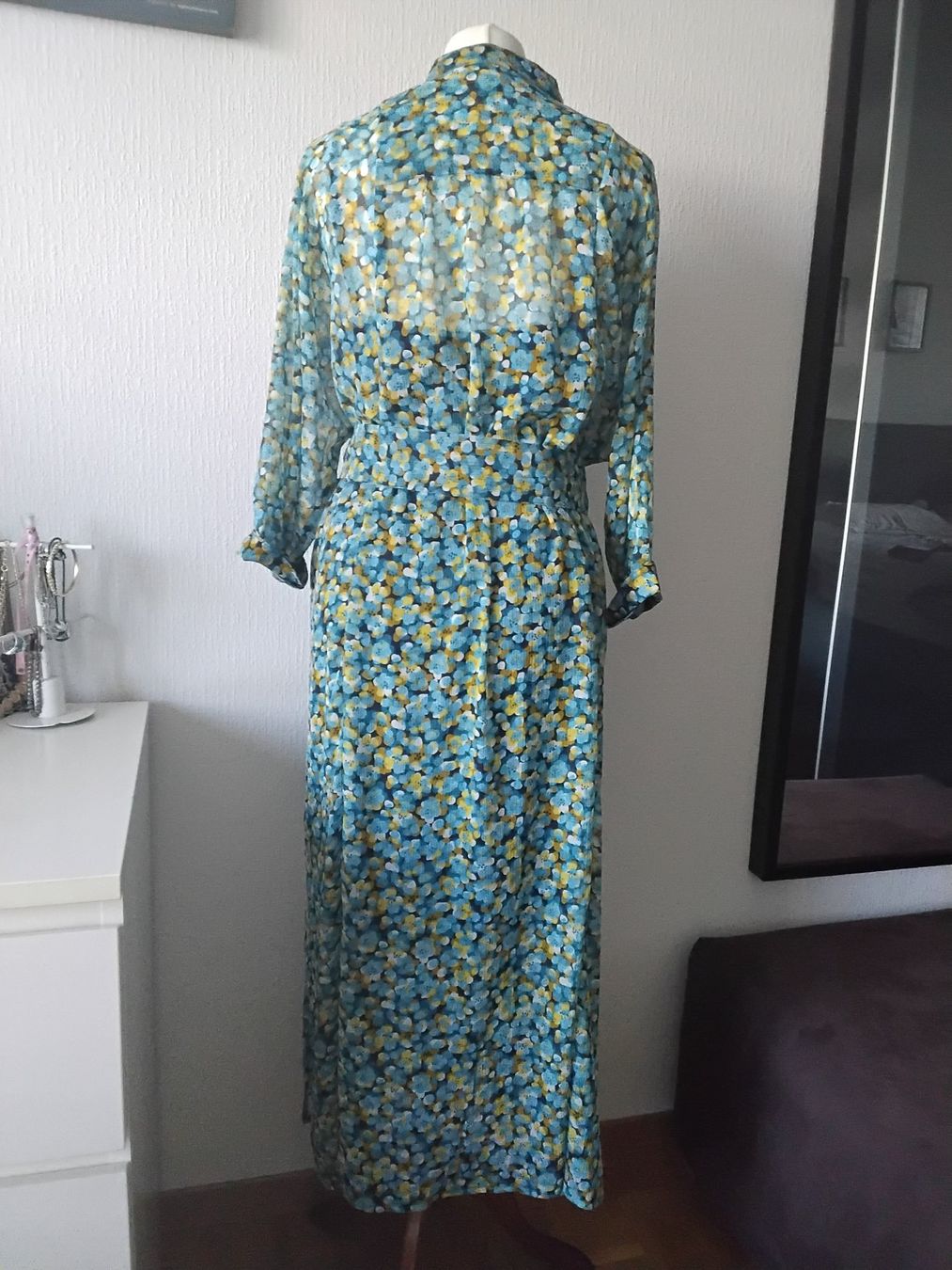 Esprit Kleider: Robe longue fleurie légère, ESPRIT, Taille S – Neu (gemäss Beschreibung) aus chêne-bourg von patty190 2