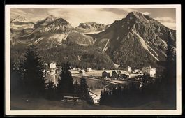 AK Arosa, Am Obersee g. die Furkahörner