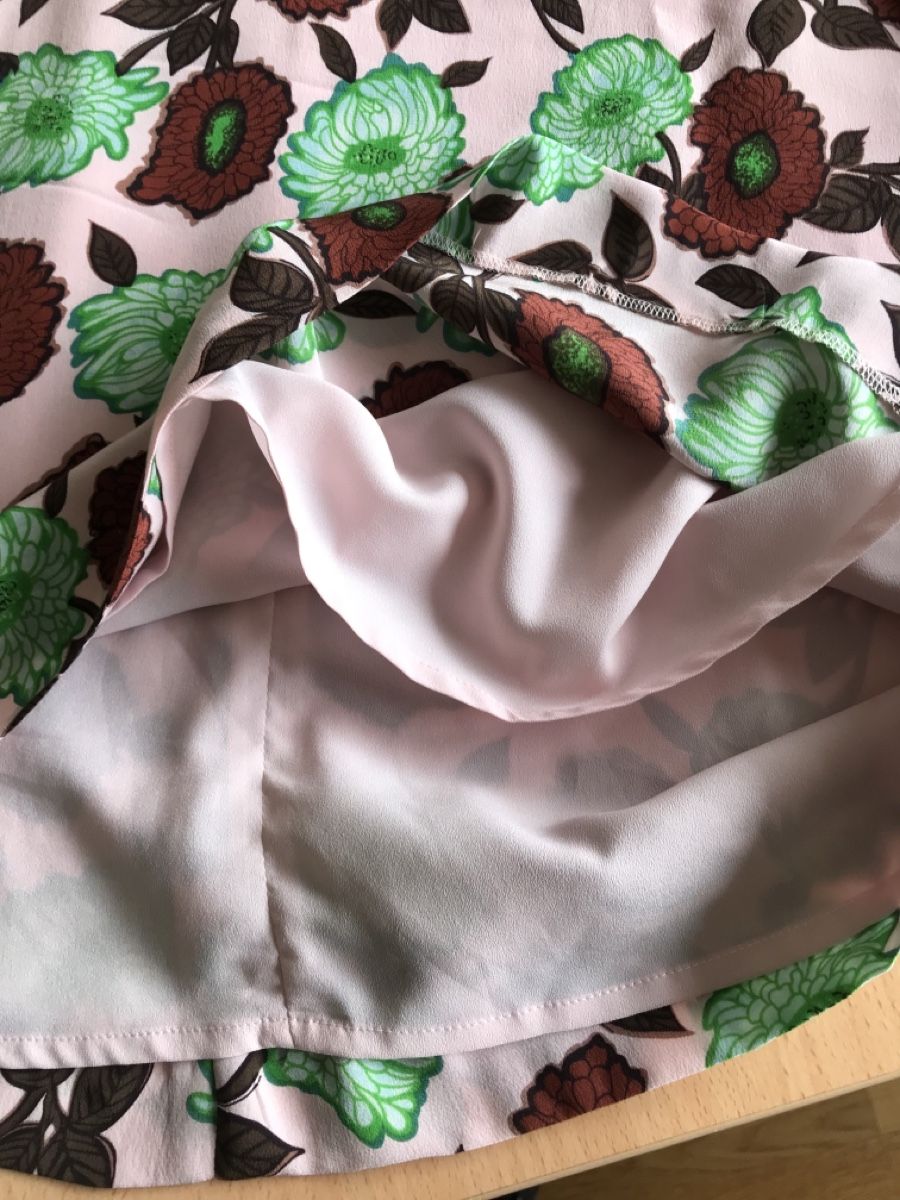 Sandro Kleider: SANDRO - Robe Ajustée, Évasée, t34, 100% Soie à fleurs – Neu (gemäss Beschreibung) aus Morges von sandy069 6