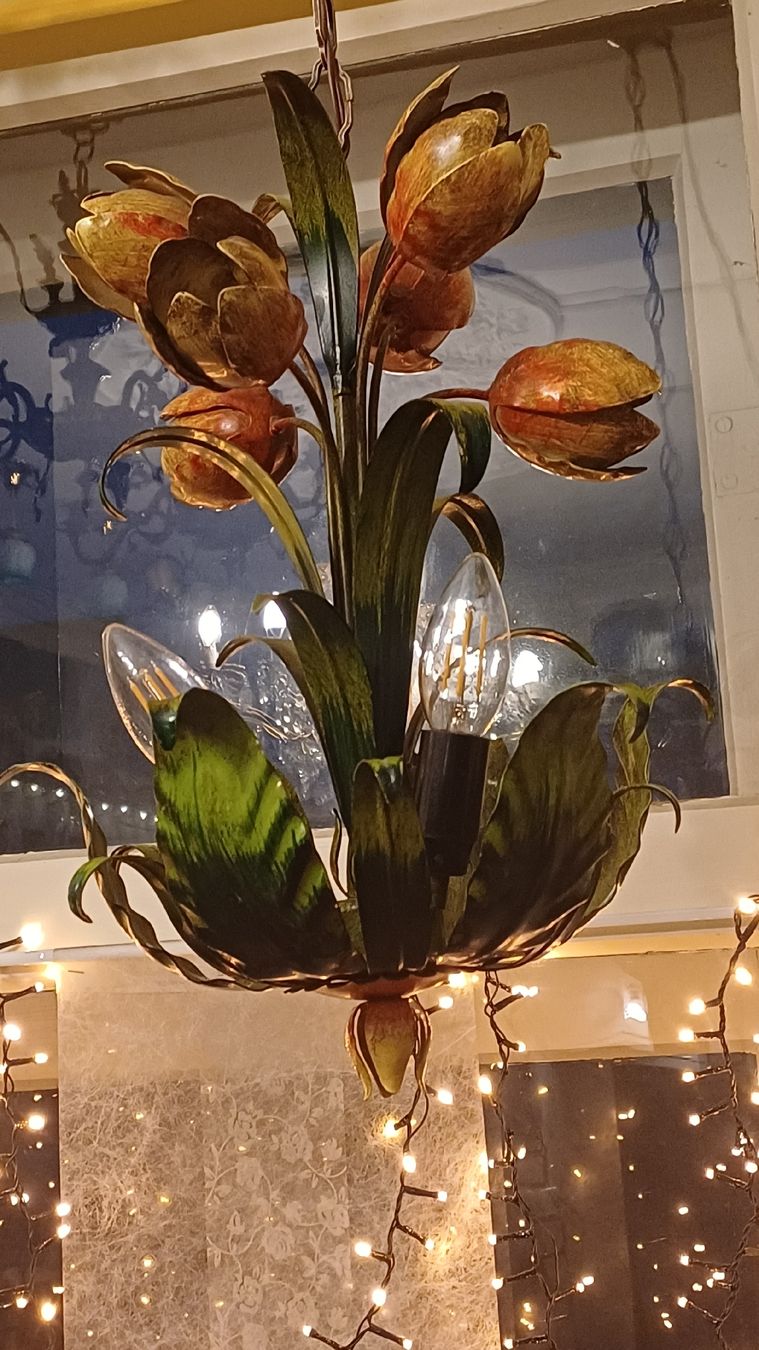 Lampen: Vintage Tulpenlampe – Gebraucht aus Flawil von Pinkmalibu 1
