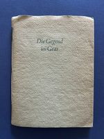 Die Gegend im Gras, Salomon Gessner, ill. Hans Fischer