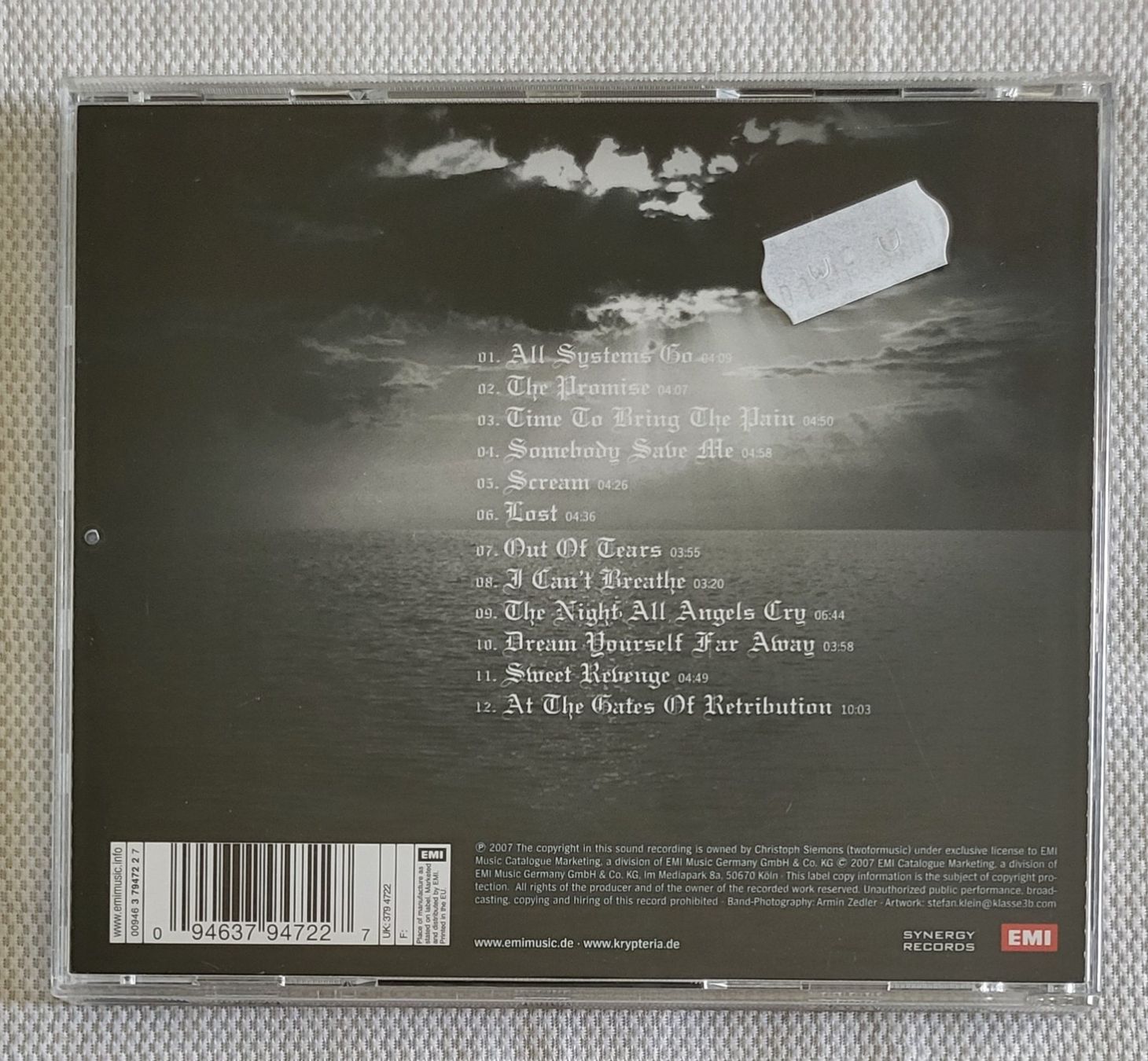 CD: Krypteria – Usato da Villars-sur-glane venduto da Epsilonhike 1