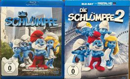 Die Schlümpfe 1&2 - 2 Blu-ray Filme im Set - Top Zustand!