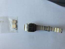 Rado,Diastar,Quarz,Stahl/Gold, Damenuhr