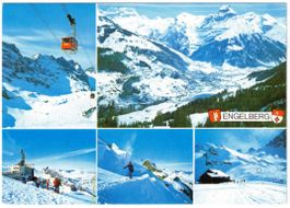 Engelberg - 5 Bild AK