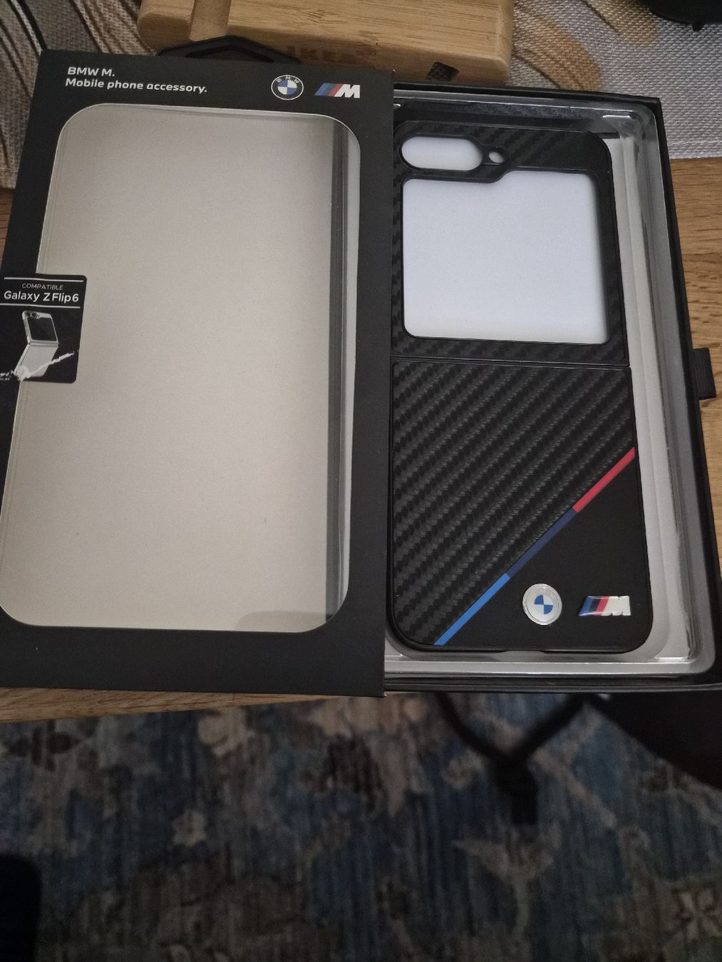 BMW Cover & Protezioni schermo: Samsung Z Flip 6 Couver Bmw M – Nuovo e nell'imballaggio originale da Neuendorf venduto da Sommer.2021