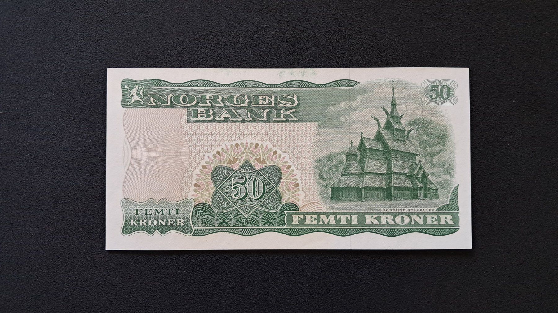 Banconote: Norwegen 50 Kronur 1975 Unc – Nuovo e nell'imballaggio originale da Lufingen venduto da E-Auktion 1