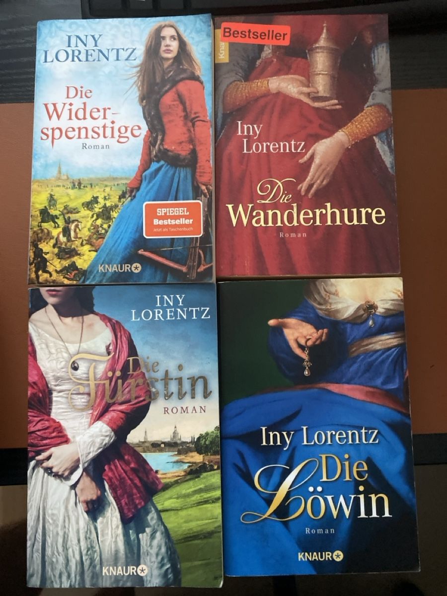 Libri: 4 Iny Lorentz Romane, Top Zustand – Usato da Erlinsbach SO venduto da Silverstorm