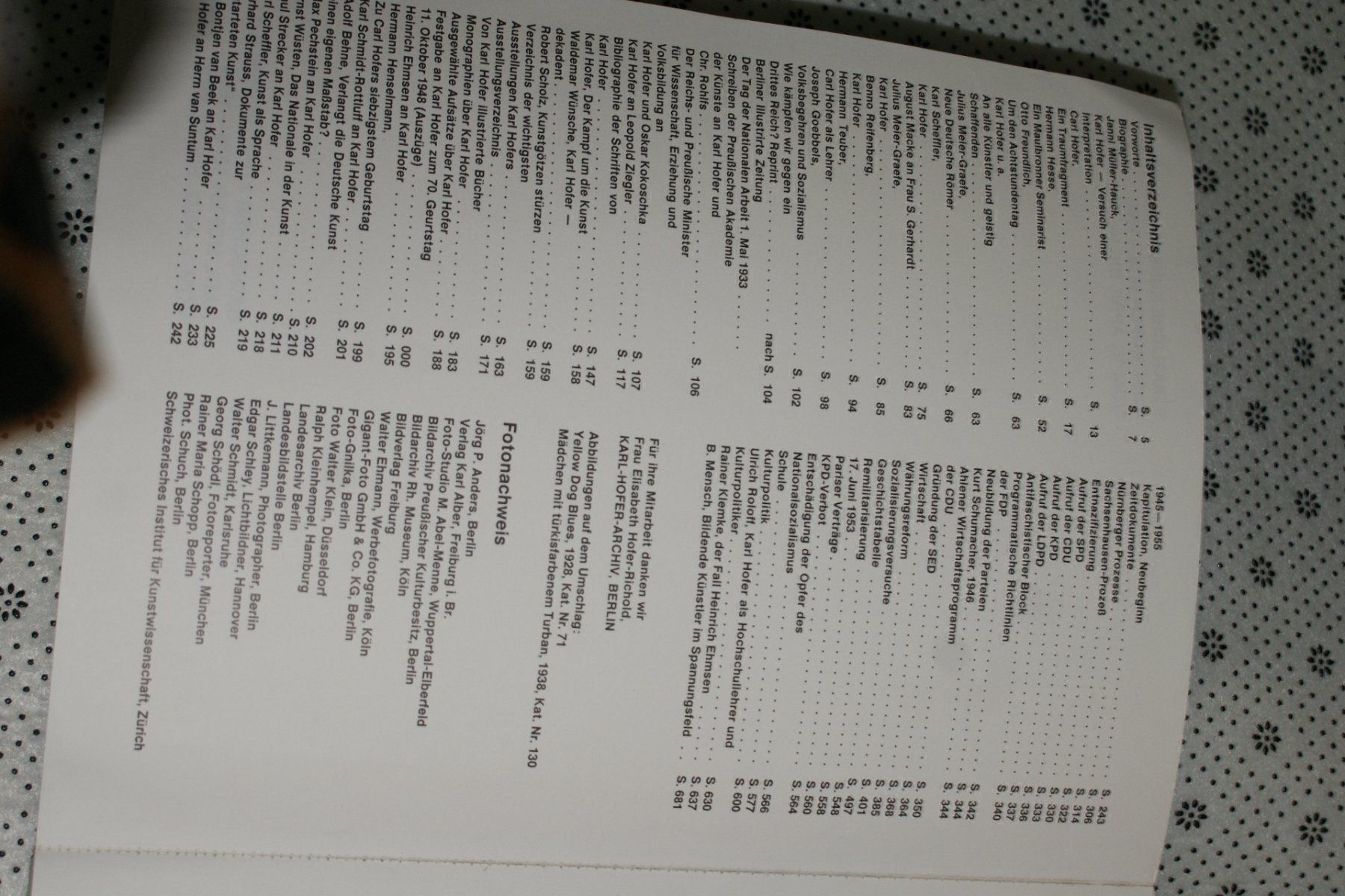 Bücher: (H)Grossformat Karl Hofer 1878-1955 – Gebraucht aus Buchs AG von Buchhandel 2