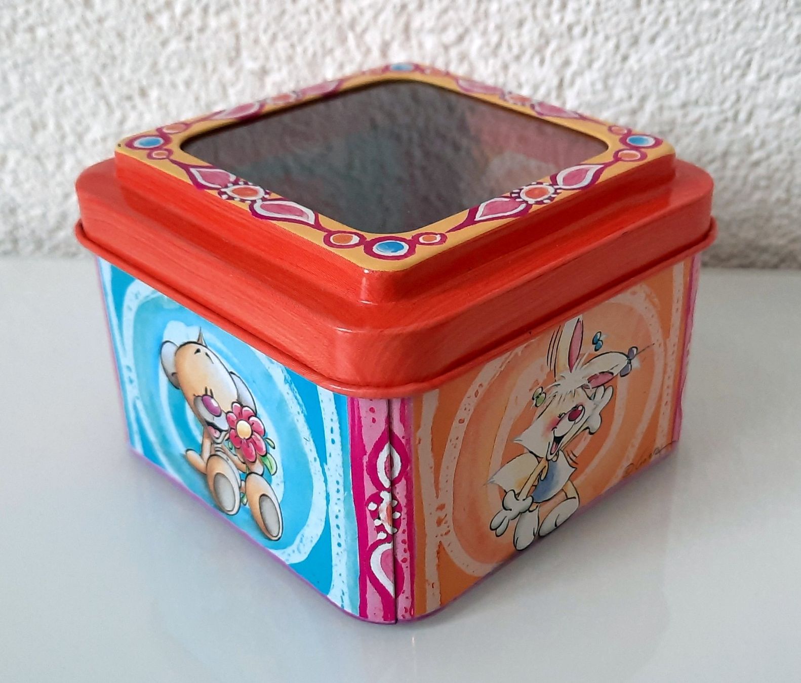 Spielzeuge: Diddl Blechdose mit durchsichtigem Deckel aus den 90er Jahre – Gebraucht aus Märstetten von msl_p7h7 1