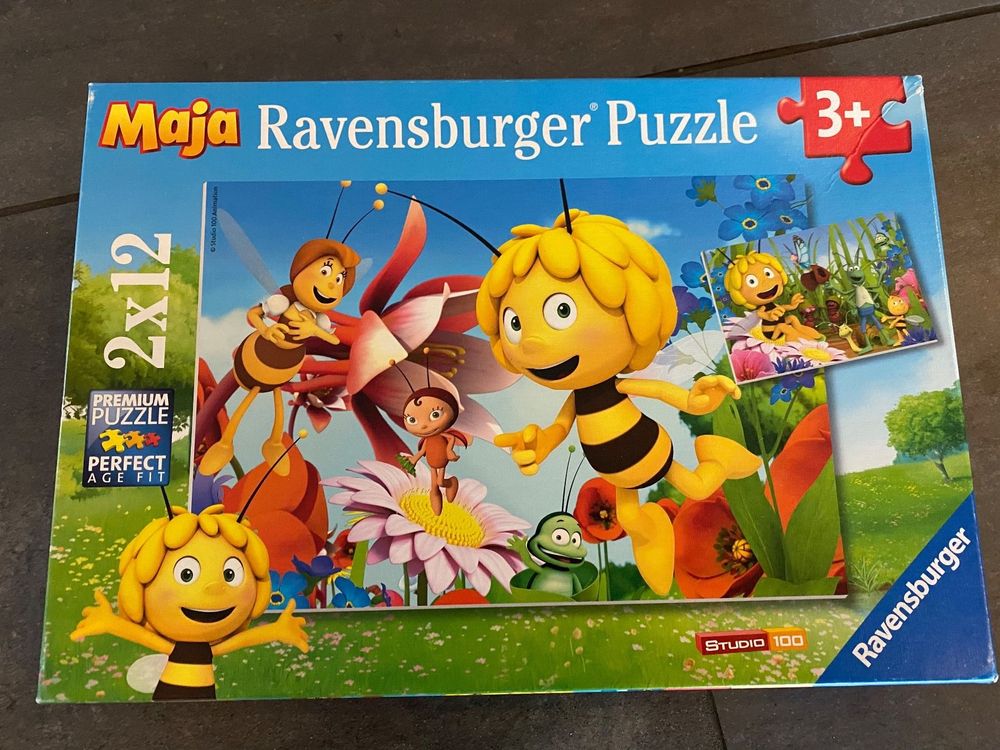 Ravensburger Puzzle Biene Maja 2x12 | Kaufen auf Ricardo