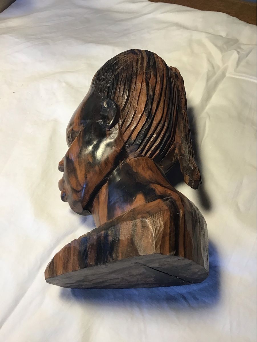 Sculture & Statue: Ebenholz Büste aus Afrika – Usato da Zimmerwald venduto da Holzdata1 2