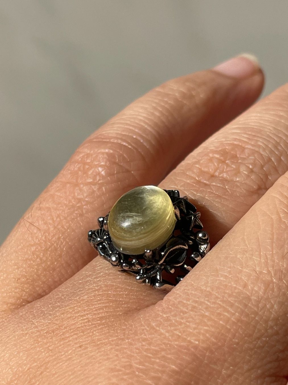 Anelli: Premium Vintage-Ring mit Phlogopit Verstellbar – Nuovo e nell'imballaggio originale da Schiers venduto da sisikristall 8