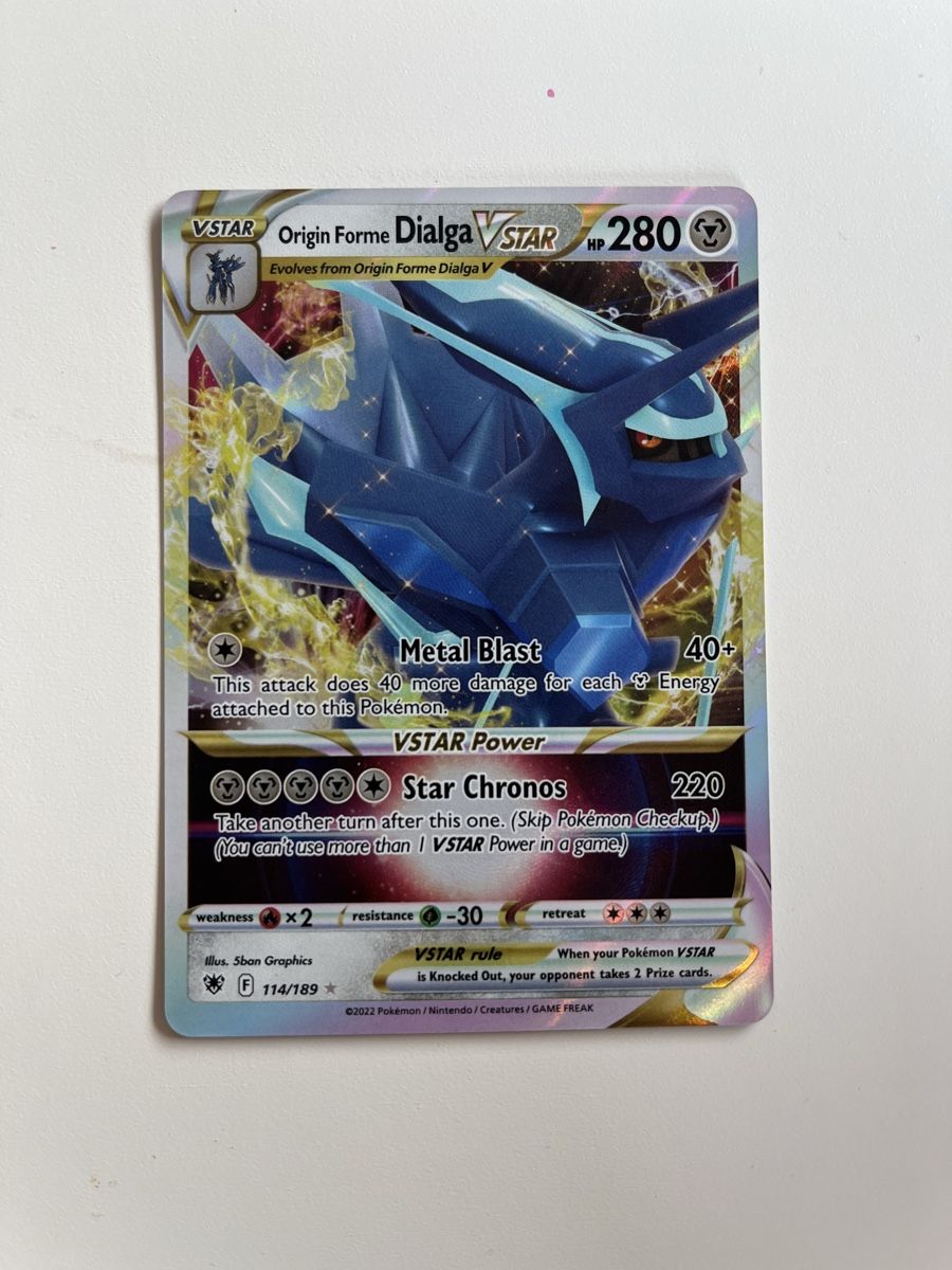Pokémon Carte collezionabili: Dialga V Star Promo Pokémon EN – Nuovo (secondo la descrizione) da Reichenbach i. K. venduto da del_c7lw