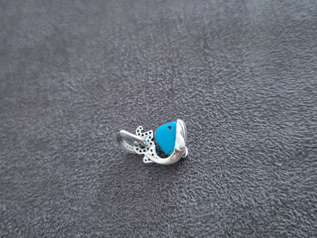 Anhänger: Silber Charm Wal +Garantie – Neu (gemäss Beschreibung) aus Rotkreuz von Carbone_Bijou-Shop 2