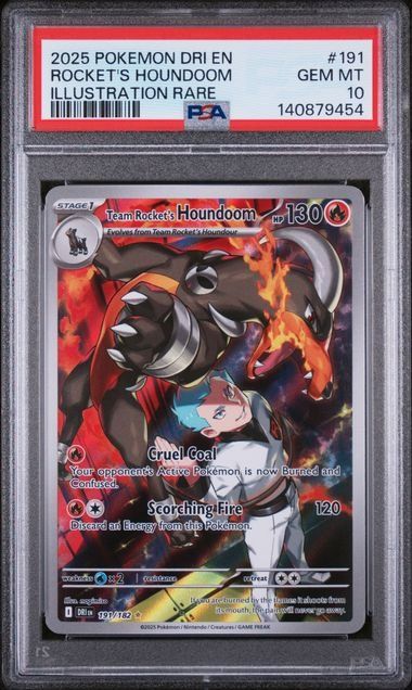 Pokémon Sammelbilder & Trading cards: Pokemon Rockets Houndoom PSA 10 – Gebraucht aus Basel von ray.alround