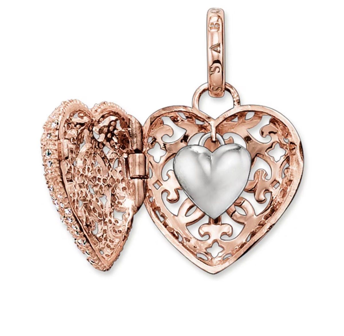 Thomas Sabo Ciondoli: Thomas Sabo Herz Medaillon – Nuovo e nell'imballaggio originale da Rupperswil venduto da Jolie5 1
