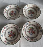 4 Dessertschalen, Spode florales Muster, England