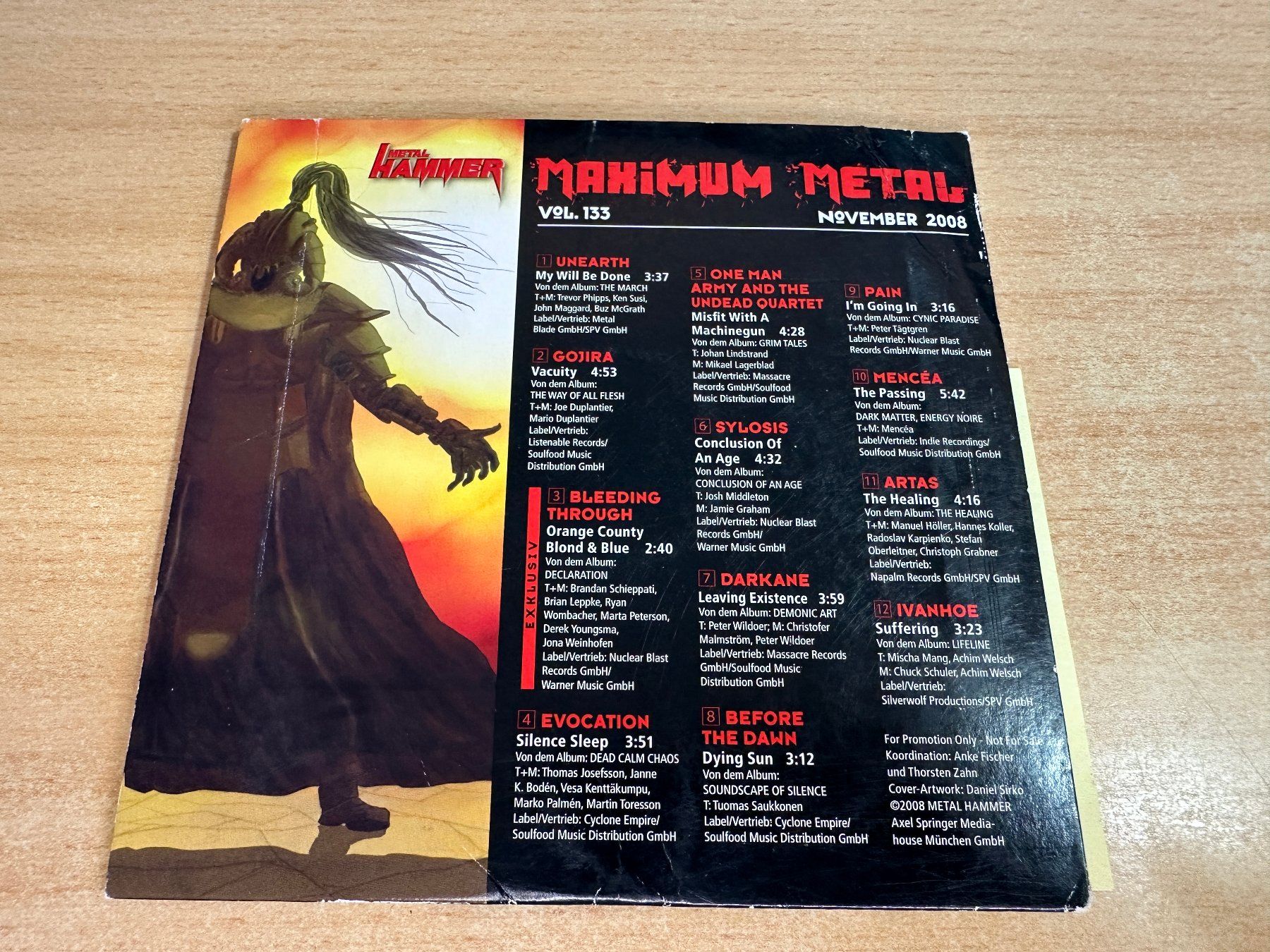 CD: Various – Maximum Metal Vol. 133 – Usato da Rikon im Tösstal venduto da Alpenmutz 1