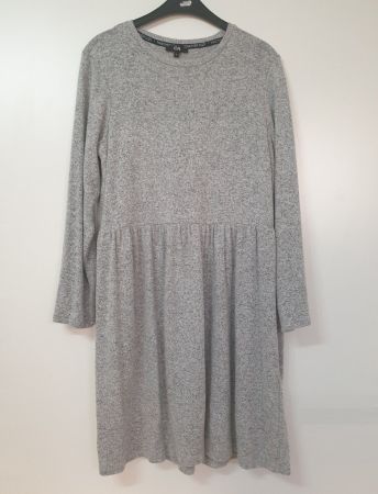 C&A Damen Kleid Grösse M grau