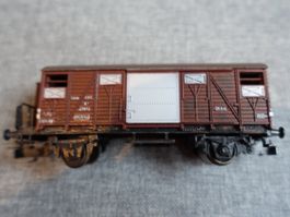 KLEINBAHN No. 301 SBB gedeckter Güterwagen m. Bremserhaus