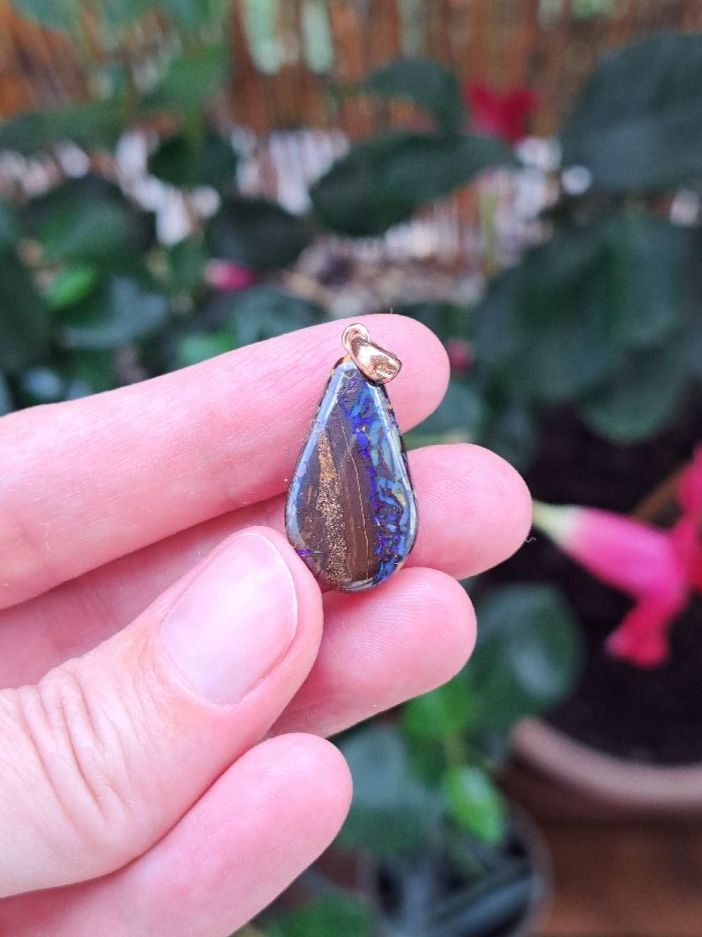Anhänger: Boulder Opal aus Australien Anhänger – Neu und originalverpackt aus Richterswil von Viorella 2
