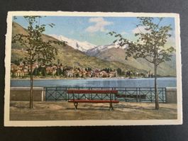 Ansichtskarte Locarno Muralto gelaufen 1939 Tessin