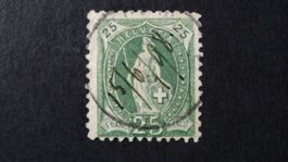 Handentwertung auf SBK 67D  15/6/1898    134