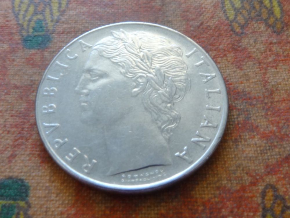 Tutti le monete: ITALIE  100  Lire  1976 – Usato da Romanel-sur-Lausanne venduto da Swift13 1