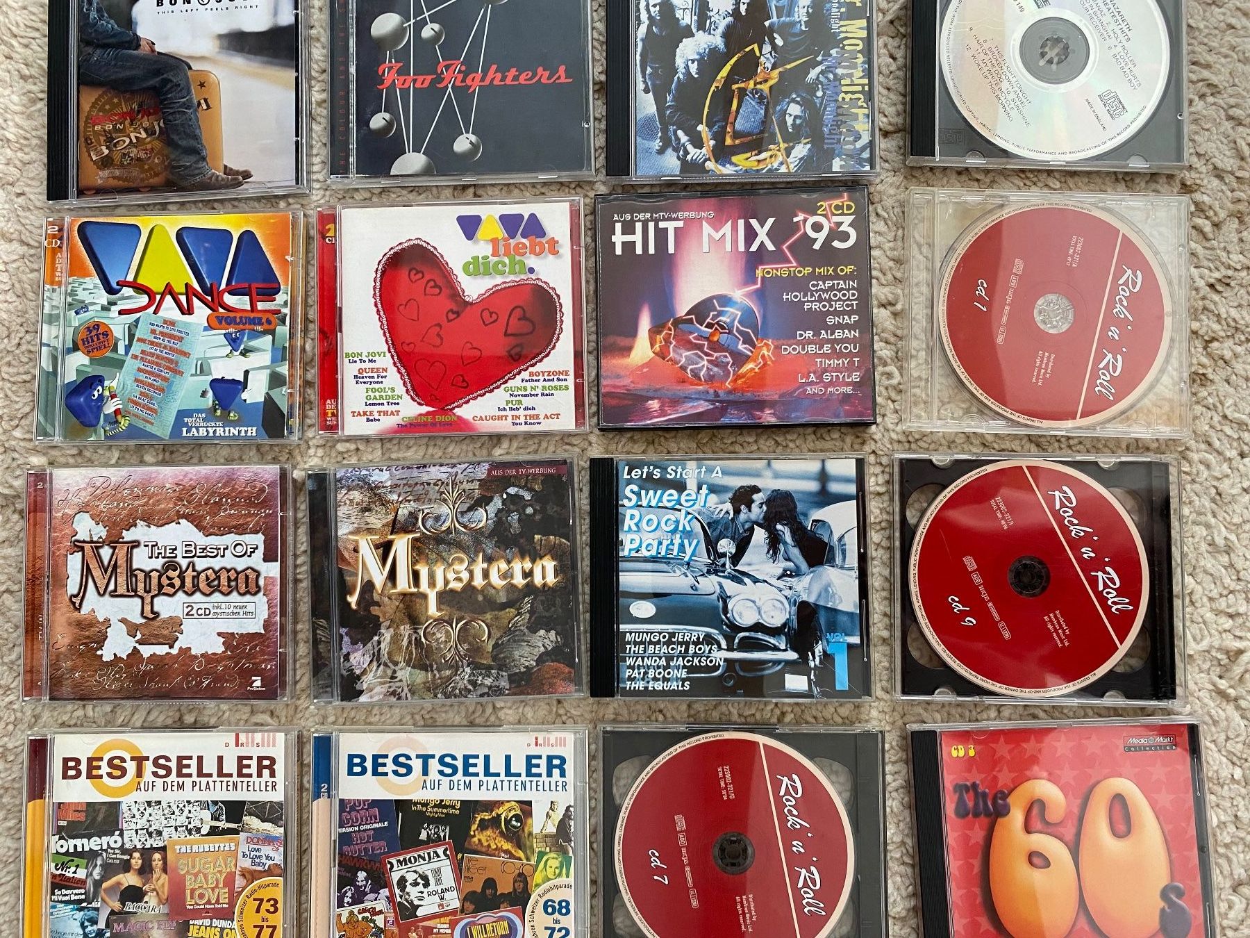 CD: Viele CD'S: Rock, Pop, Oldies u.a. – Usato da Appenzell Meistersrüte venduto da zongabolla 2