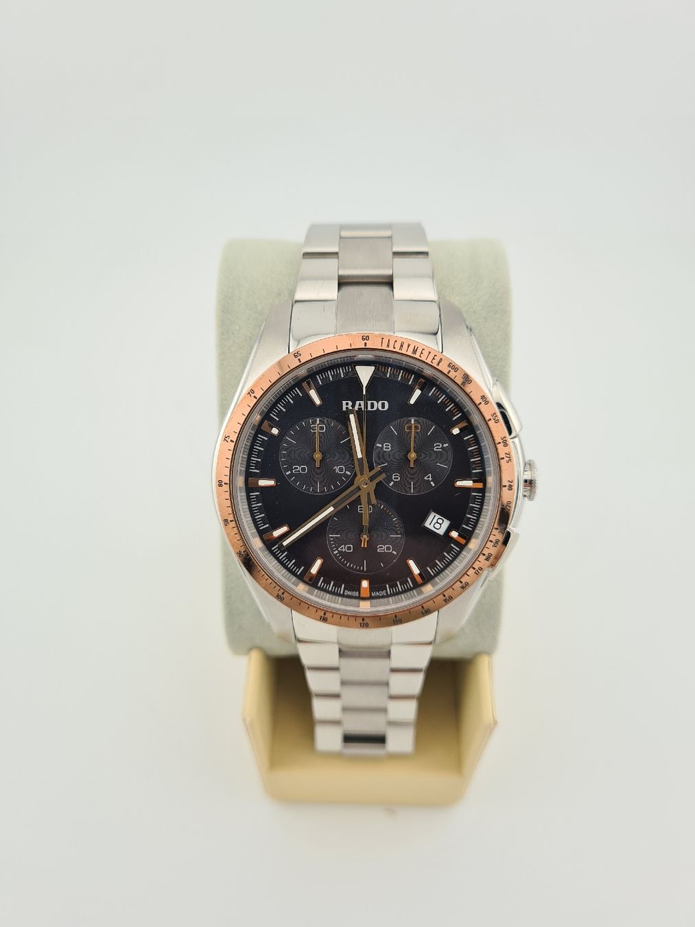 Rado Orologi: Rado HyperChrom XXL Quarz Chronograph  – Nuovo e nell'imballaggio originale da Zug venduto da L.A.Zug