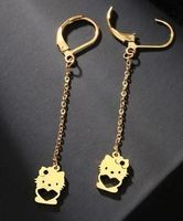 Hello Kitty: 1 paire boucles d'oreille