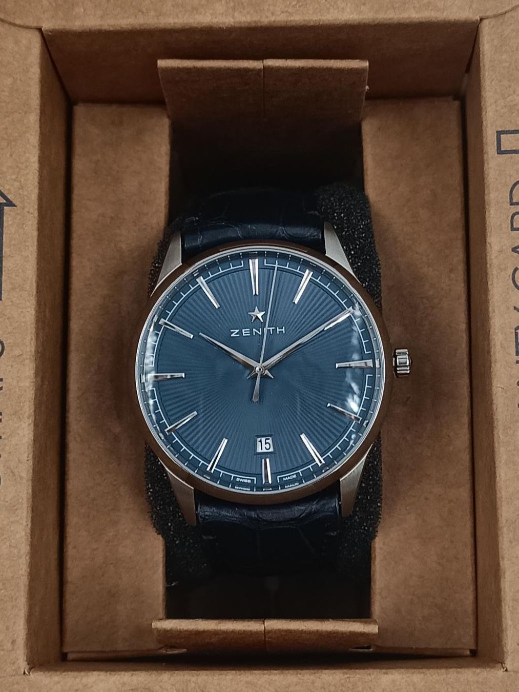 Zenith Orologi: ZENITH "ELITE CLASSIC" STAHL, AUTOMATIC, 40.5 MM – Nuovo (secondo la descrizione) da Luzern venduto da EdiGem