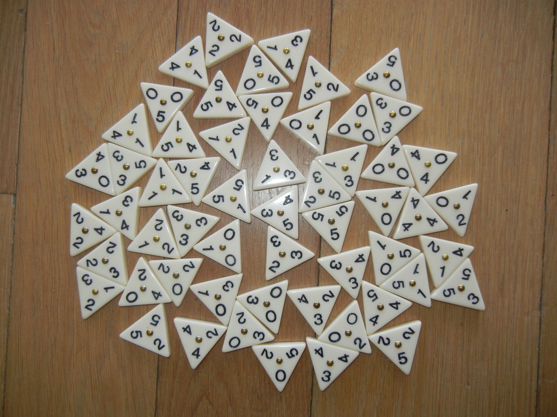 Giochi: Spiel - Triominos Pocket - Goliath – Usato da Langendorf venduto da sonntag10