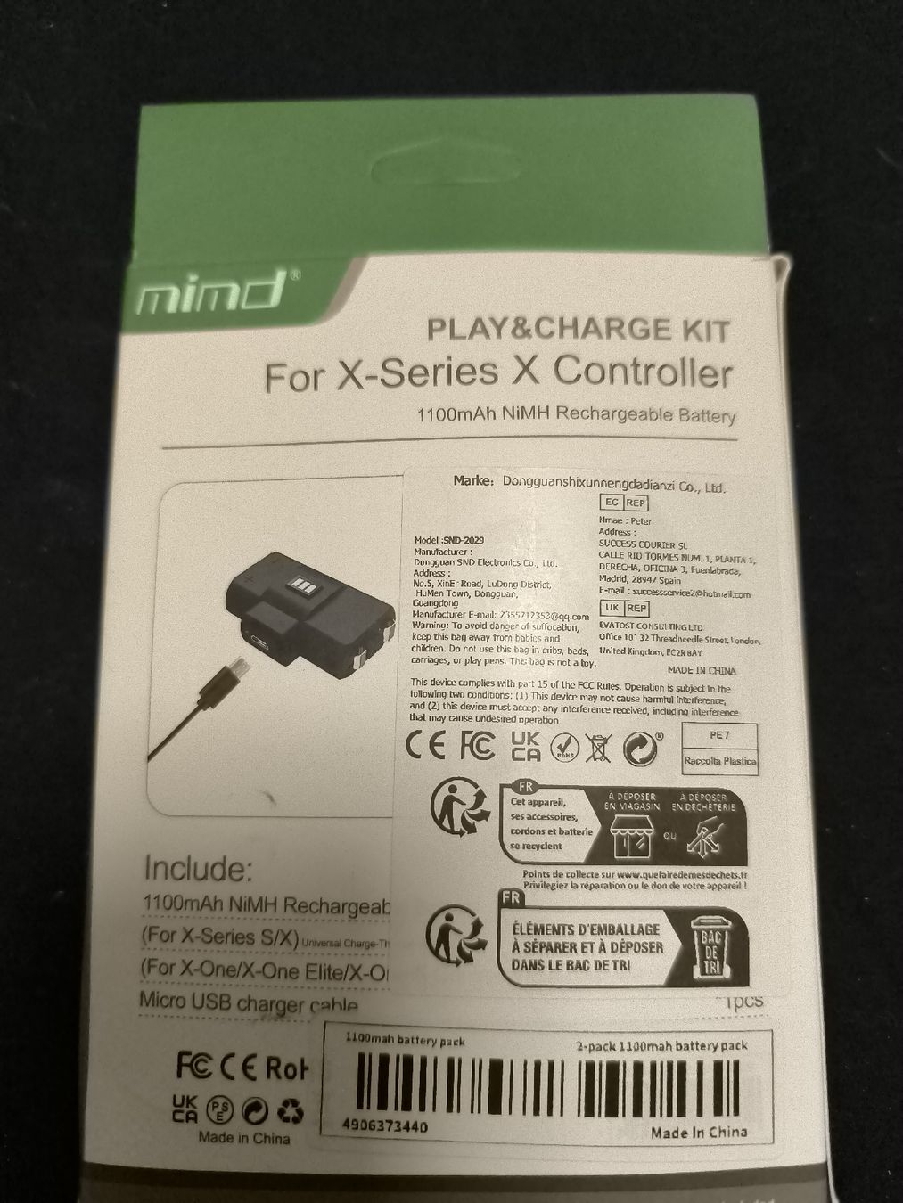 Microsoft Console: Xbox Controller Akku x series Kit – Nuovo (secondo la descrizione) da Bichelsee venduto da Andi790 1