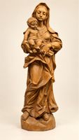 Handgeschnitzte Madonna, H. 90 cm - 10 Kg