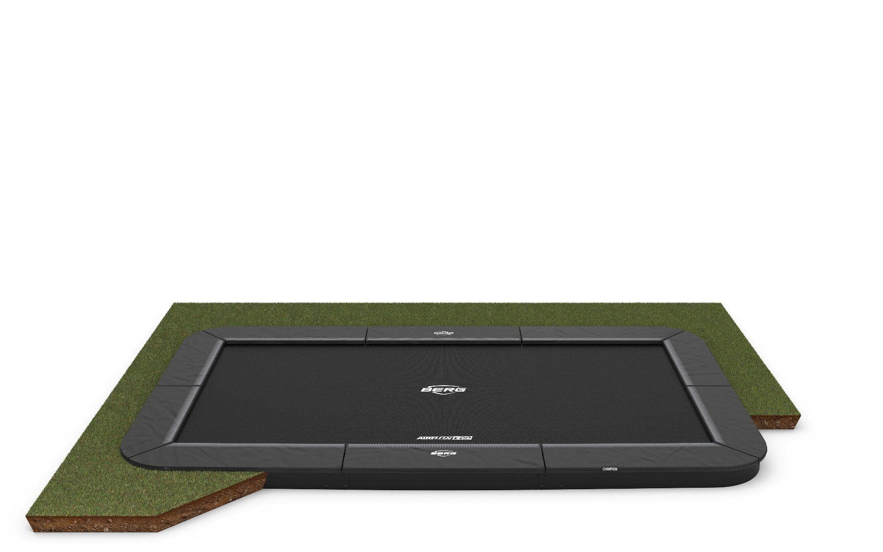 Trampoline: Trampolin BERG Ult Champ FlGr 200 Grey – Neu und originalverpackt aus Erlinsbach SO von Rigaflex 1