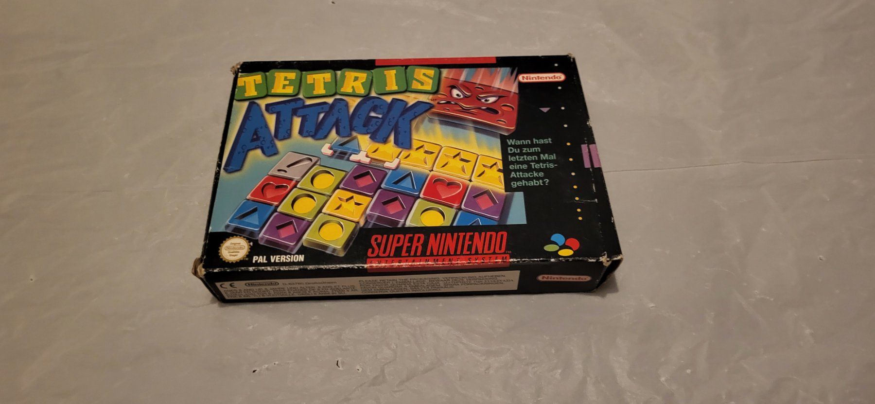 Giochi: Tetris Attack SNES OVP – Nuovo (secondo la descrizione) da Gretzenbach venduto da Uli1980