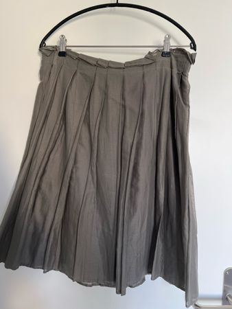 Burberry London Faltenrock, Baumwolle, Gr. USA 6 / 36 Top!