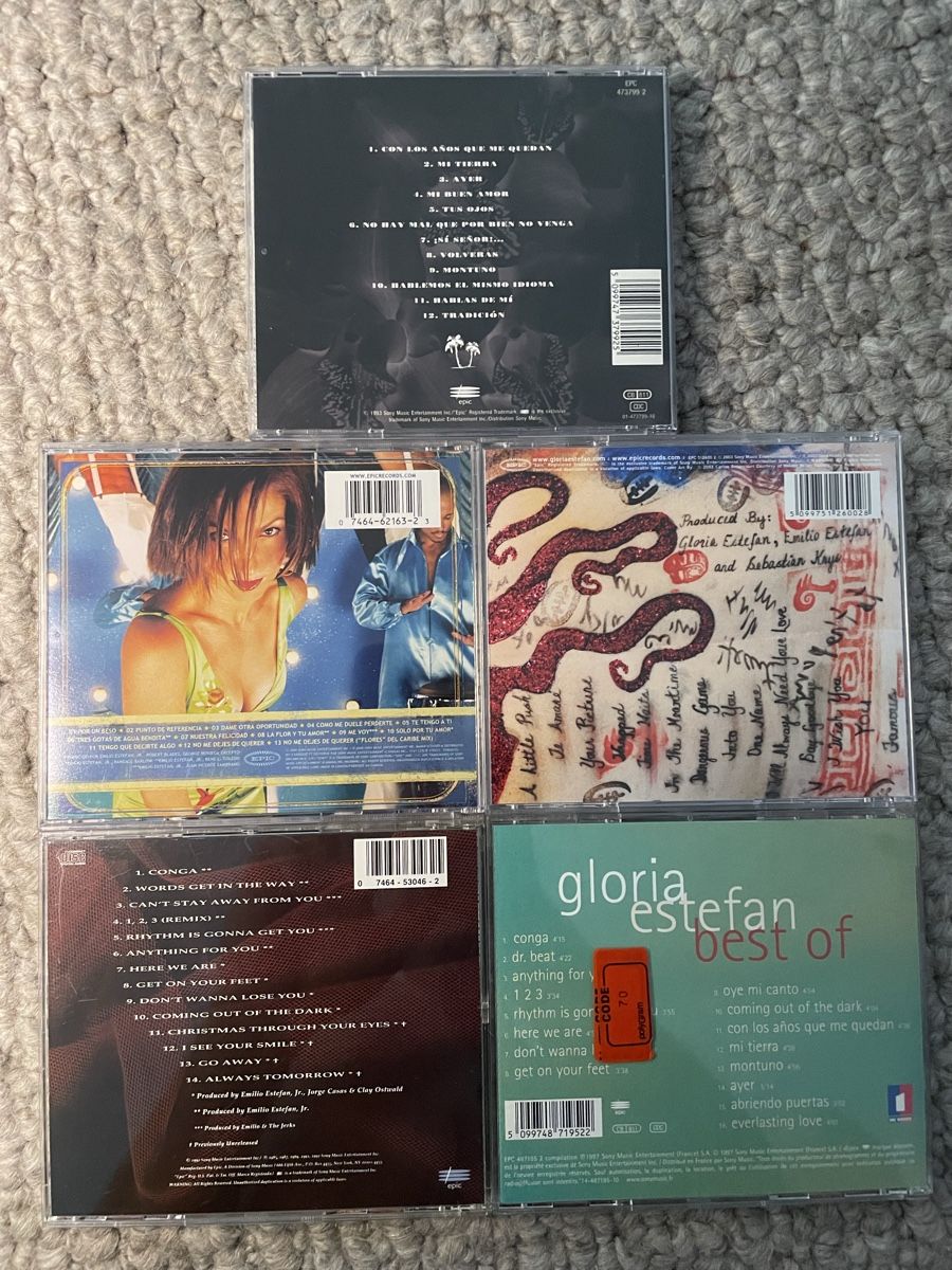 CDs: 5 x Gloria Estefan  – Neu (gemäss Beschreibung) aus Reinach AG von trigger7811 1