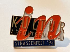 1 Pin Kultur in Affoltern Strassenfest 1995