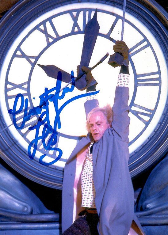Autographes: ZURÜCK IN DIE ZUKUNFT Christopher LLOYD – D'occasion à Egg b. Zürich par Dbunny