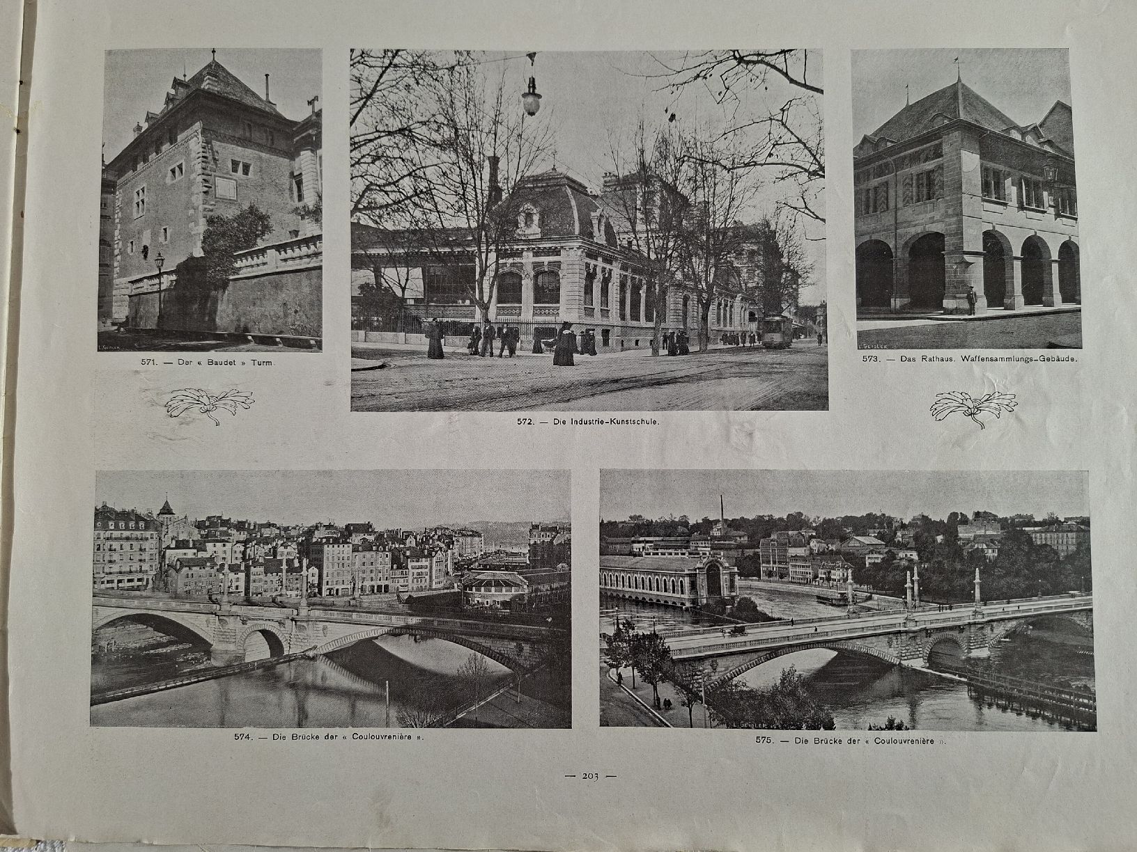 Libri: Heft  Schweizer Panorama Album, Genf 2, 1903,  – Usato da Grindelwald venduto da carro5 8