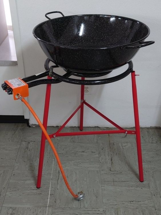 Flores Cortés Paella-Stativ - 760 Mm Hoch Für Gasherd