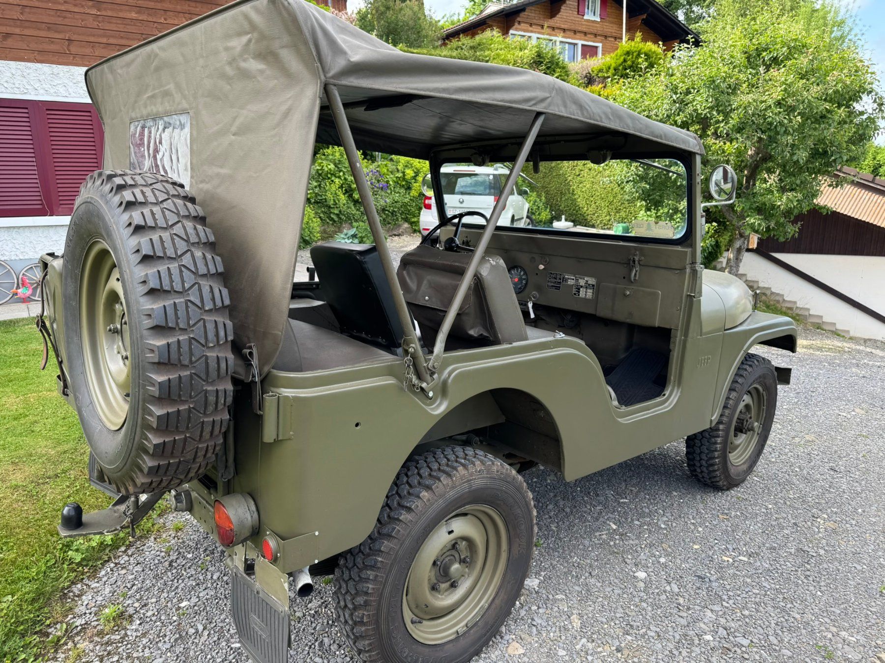 Kaiser Autos: Jeep CJ5 Kaiser 12V orig. CH-Armee – Gebraucht aus Gross von autonauer 6