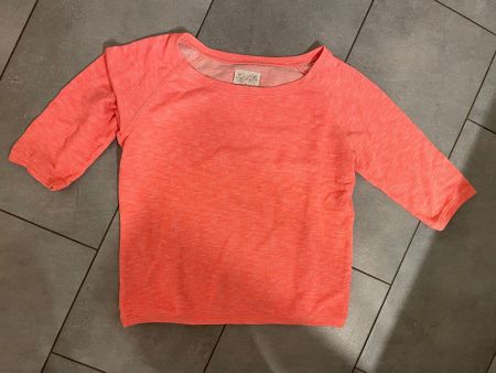 Pullover, leuchtorange, Grösse M