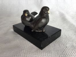 Antike Vogel Figurengruppe