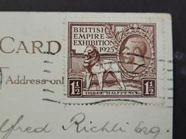 1925, Großbritannien  -  Wiedereröffnung der Britischen Rei.