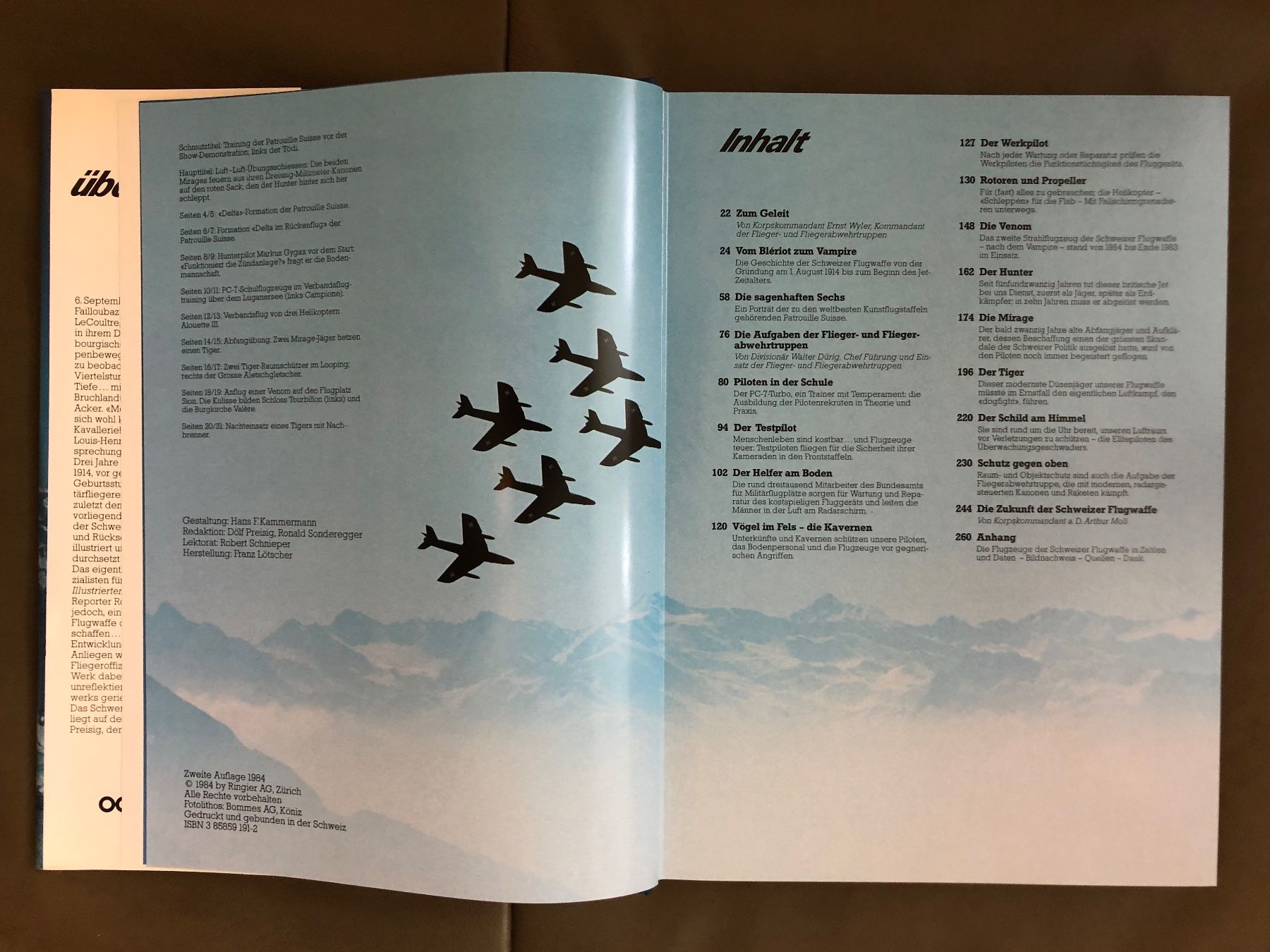 Bücher: Buch Piloten über den Alpen – Gebraucht aus Nunningen von anclaudia 1